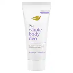 Trekpleister Dove Whole Body Lavender & Camomile Deodorant Cream aanbieding