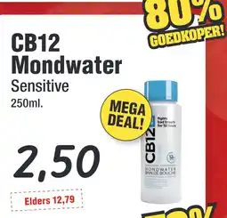 Budget Food CB12 Mondwater Sensitive aanbieding