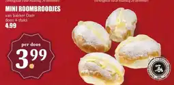 MCD Supermarkt MINI ROOMBROODJES aanbieding