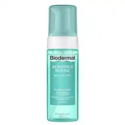 Trekpleister Biodermal Reinigingsmousse aanbieding