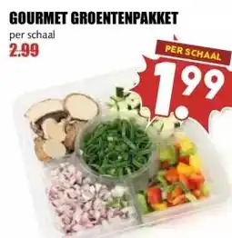 MCD Supermarkt GOURMET GROENTENPAKKET aanbieding