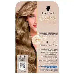 Trekpleister Schwarzkopf Creme Supreme 8-16 Cool Asblond Verzorgende Crèmekleuring aanbieding