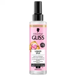 Trekpleister Gliss Liquid Silk Anti-Klitspray aanbieding