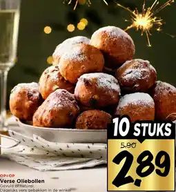Vomar Voordeelmarkt Verse Oliebollen aanbieding