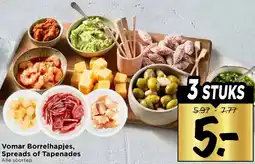 Vomar Voordeelmarkt Vomar Borrelhapjes, Spreads of Tapenades aanbieding