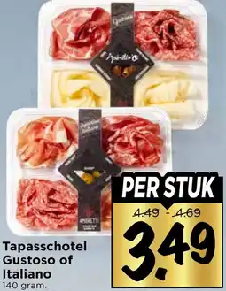 Vomar Voordeelmarkt Tapasschotel Gustoso of Italiano aanbieding