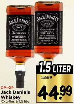 Vomar Voordeelmarkt Jack Daniels Whiskey aanbieding