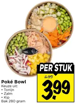 Vomar Voordeelmarkt Poké Bowl aanbieding