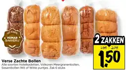 Vomar Voordeelmarkt Verse Zachte Bollen aanbieding