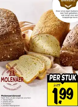 Vomar Voordeelmarkt Molenaersbrood aanbieding