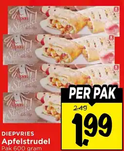 Vomar Voordeelmarkt Apfelstrudel aanbieding