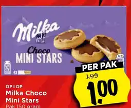 Vomar Voordeelmarkt Milka Choco Mini Stars aanbieding