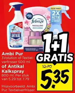 Vomar Voordeelmarkt Ambi Pur of Antikal Kalkspray aanbieding