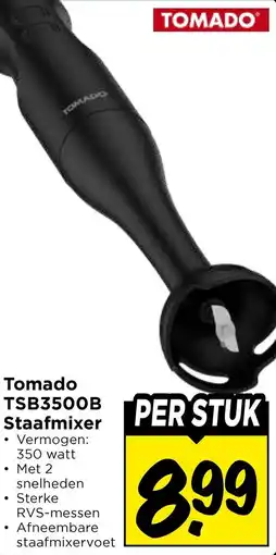 Vomar Voordeelmarkt Tomado TSB3500B Staafmixer aanbieding
