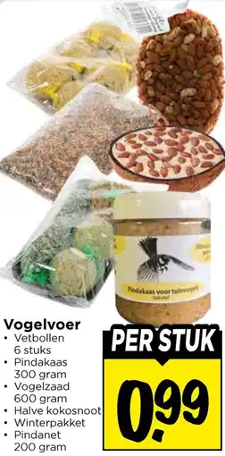 Vomar Voordeelmarkt Vogelvoer aanbieding