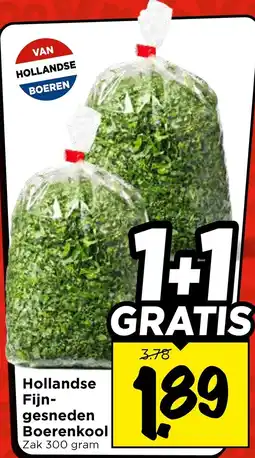Vomar Voordeelmarkt Hollandse Fijngesneden Boerenkool aanbieding