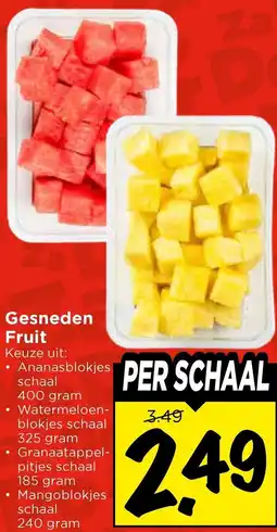 Vomar Voordeelmarkt Gesneden Fruit aanbieding