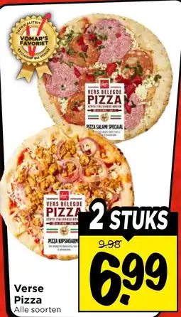 Vomar Voordeelmarkt Verse Pizza aanbieding