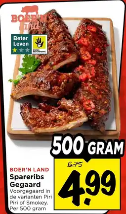 Vomar Voordeelmarkt Spareribs Gegaard aanbieding