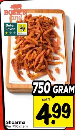 Vomar Voordeelmarkt Shoarma aanbieding