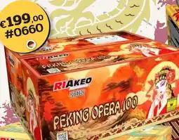 Harings Vuurwerk Peking opera 100 aanbieding