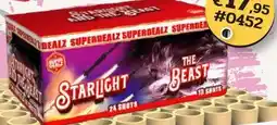 Harings Vuurwerk Starlight the beast aanbieding