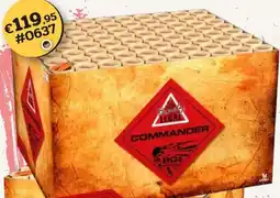 Harings Vuurwerk Commander aanbieding