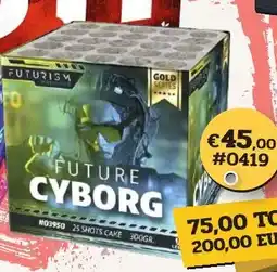 Harings Vuurwerk Future cyborg aanbieding