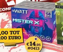Harings Vuurwerk Mister x aanbieding