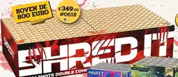 Harings Vuurwerk Shred it aanbieding