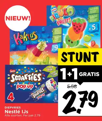 Vomar Voordeelmarkt Nestlé IJs aanbieding