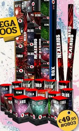 Harings Vuurwerk Mega doos aanbieding