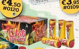 Harings Vuurwerk Chili Spinner aanbieding