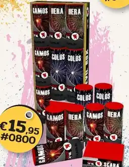 Harings Vuurwerk Gamos aanbieding