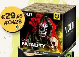 Harings Vuurwerk Cake fatality aanbieding