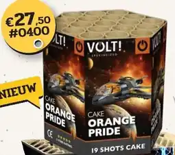 Harings Vuurwerk Cake orange pride aanbieding