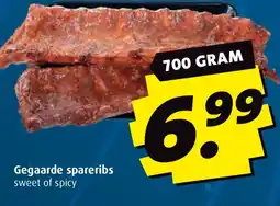Boni Gegaarde spareribs sweet of spicy aanbieding