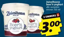 Boni Zuivelhoeve boer'n yoghurt aanbieding