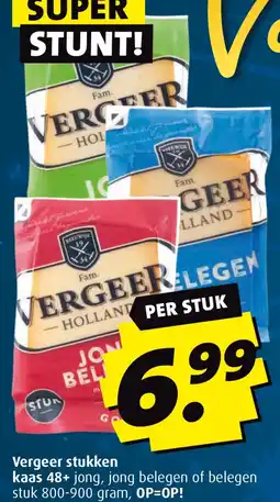 Boni Vergeer stukken kaas 48+ aanbieding