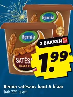 Boni Remia satésaus kant & klaar aanbieding
