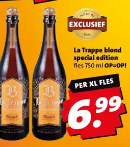 Boni La Trappe blond special edition aanbieding