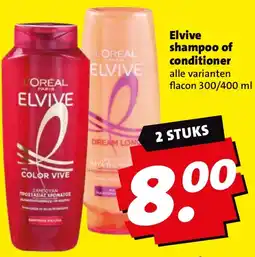Boni Elvive shampoo of conditioner aanbieding