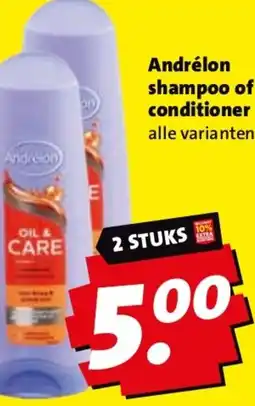 Boni Andrélon shampoo of conditioner aanbieding