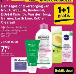 Etos Garnier SkinActive micellair reinigingswater gevoelige huid aanbieding