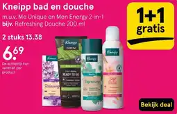 Etos Kneipp bad en douche aanbieding