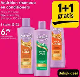 Etos Andrélon shampoo aanbieding