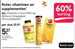 Etos Roter vitaminen en supplementen aanbieding
