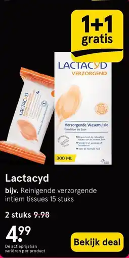 Etos Lactacyd aanbieding