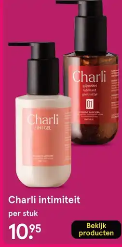 Etos Charli intimiteit aanbieding