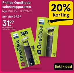 Etos Philips OneBlade scheerapparaten aanbieding